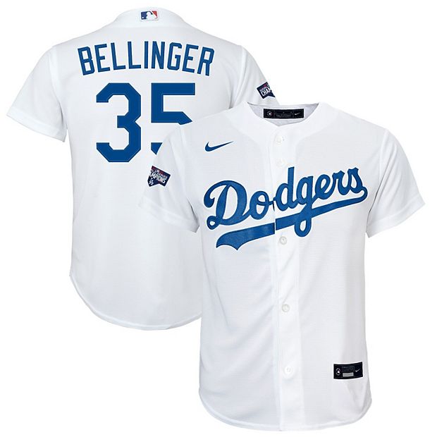 Youth Nike Cody Bellinger White Los Angeles Dodgers 2020 World