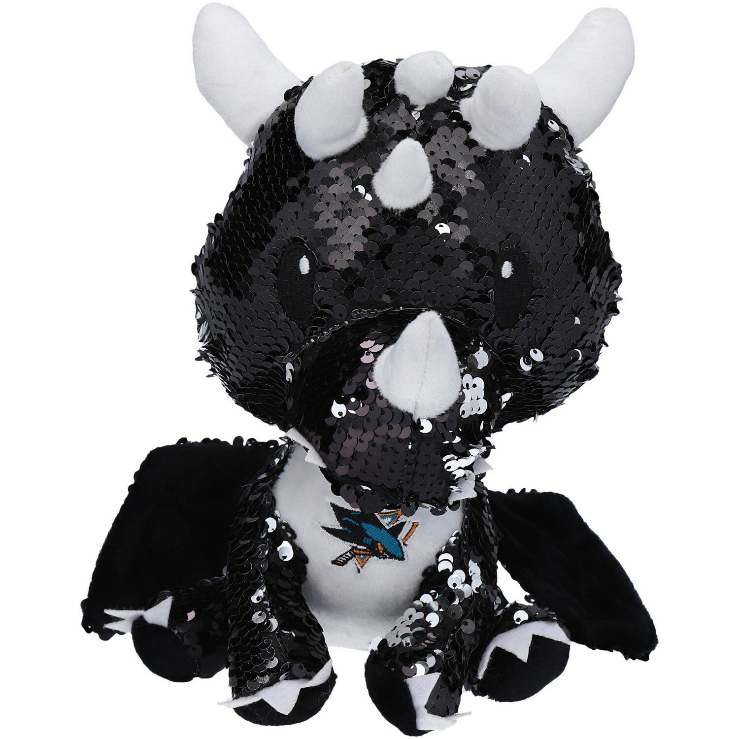sequin dragon plush