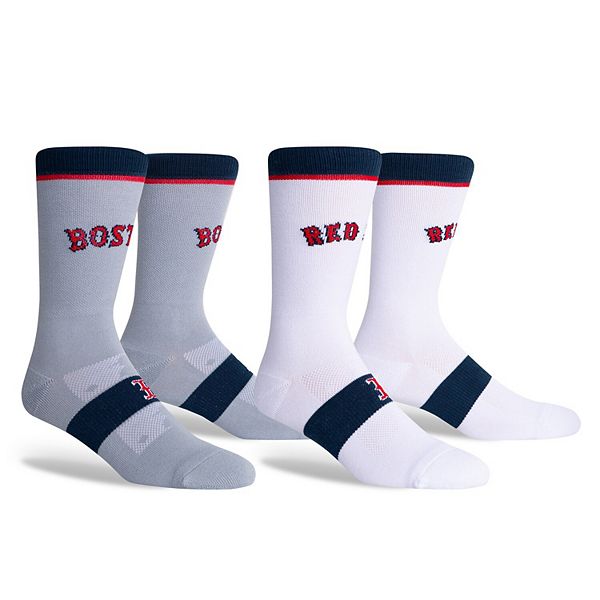 Boston Red Sox Two-Pack Home & Away Uniform Crew Socks