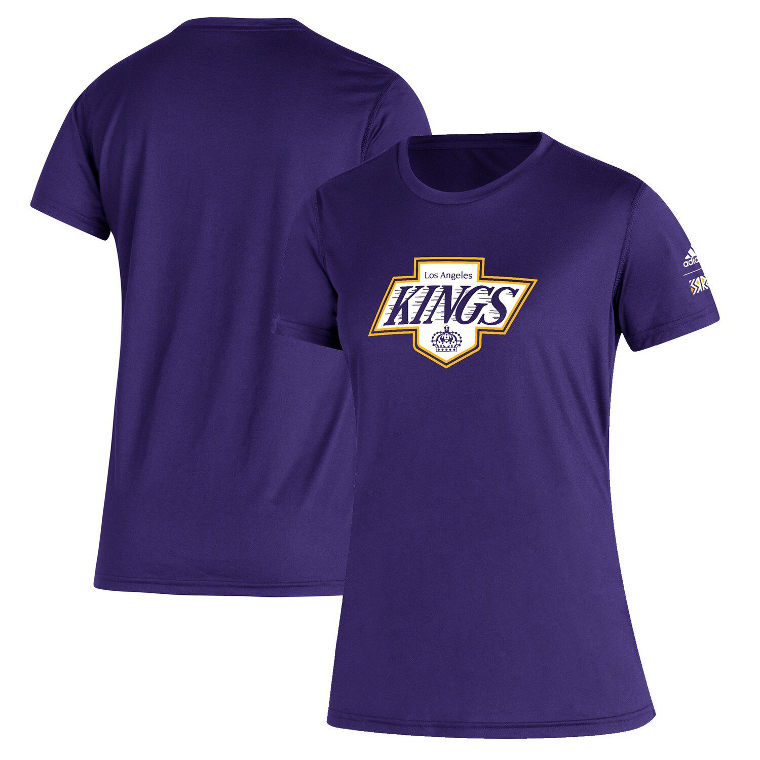 purple adidas t shirt