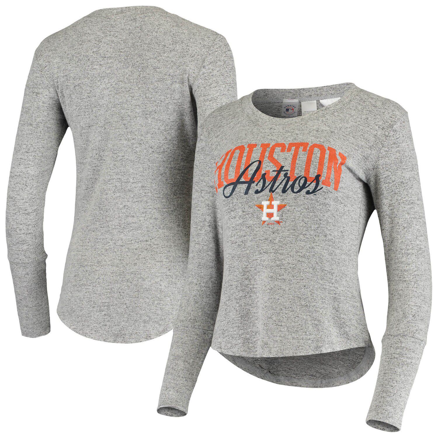 women's astros long sleeve shirt