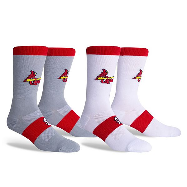 St. Louis Cardinals Youth 2-Pack Uniform Home & Away Crew Socks