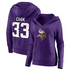 Women's Fanatics Branded Purple Minnesota Vikings Doubleface Slub Pullover  Hoodie