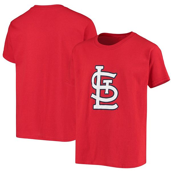 Youth St. Louis Cardinals Stitches Red Team Logo Jersey