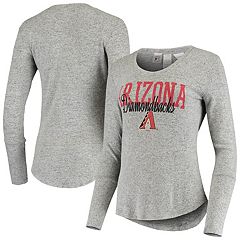 Arizona Diamondbacks Baseball Flag Tee Shirt Women's Large / White