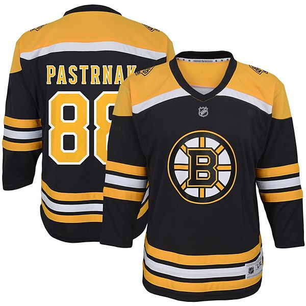 David Pastrnak Boston Bruins Fanatics Branded Youth Breakaway Player Jersey  - Black