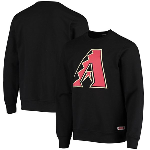 Youth Arizona Diamondbacks Stitches Black Fleece Pullover Hoodie