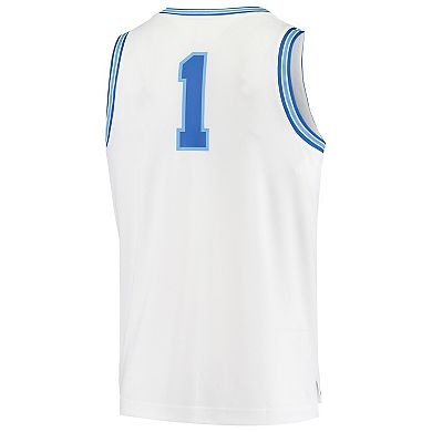 Men's Nike #1 White Xavier Musketeers Replica Basketball Jersey