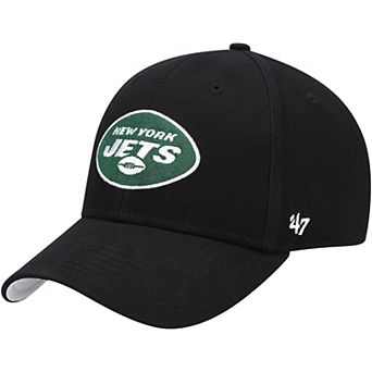 Preschool '47 Black New York Jets Basic Team MVP Adjustable Hat