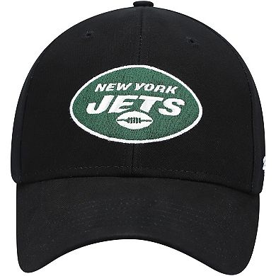 Preschool '47 Black New York Jets Basic Team MVP Adjustable Hat