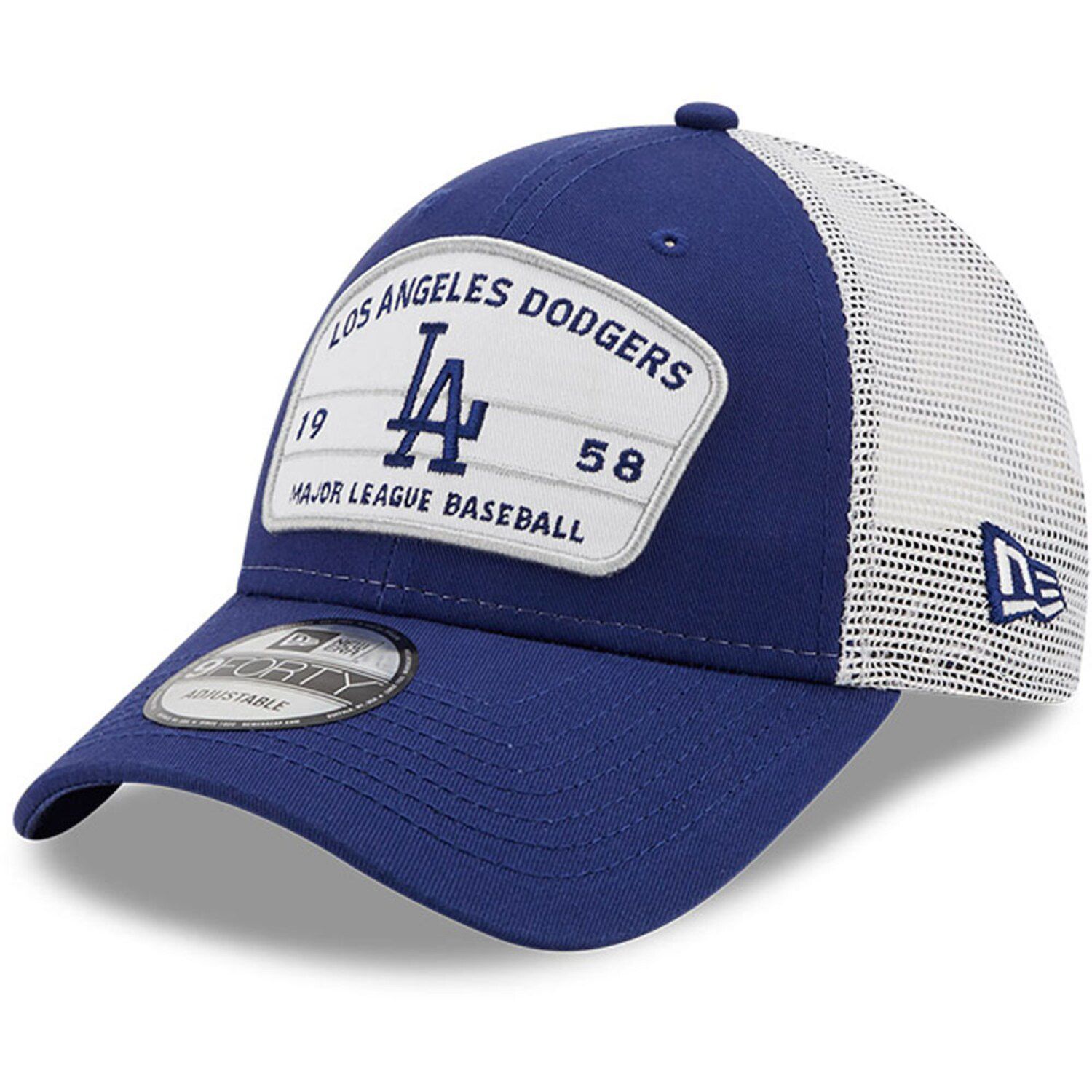 dodgers trucker snapback