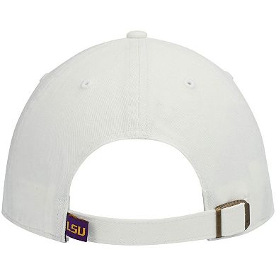 Men's '47 White LSU Tigers Clean Up Adjustable Hat