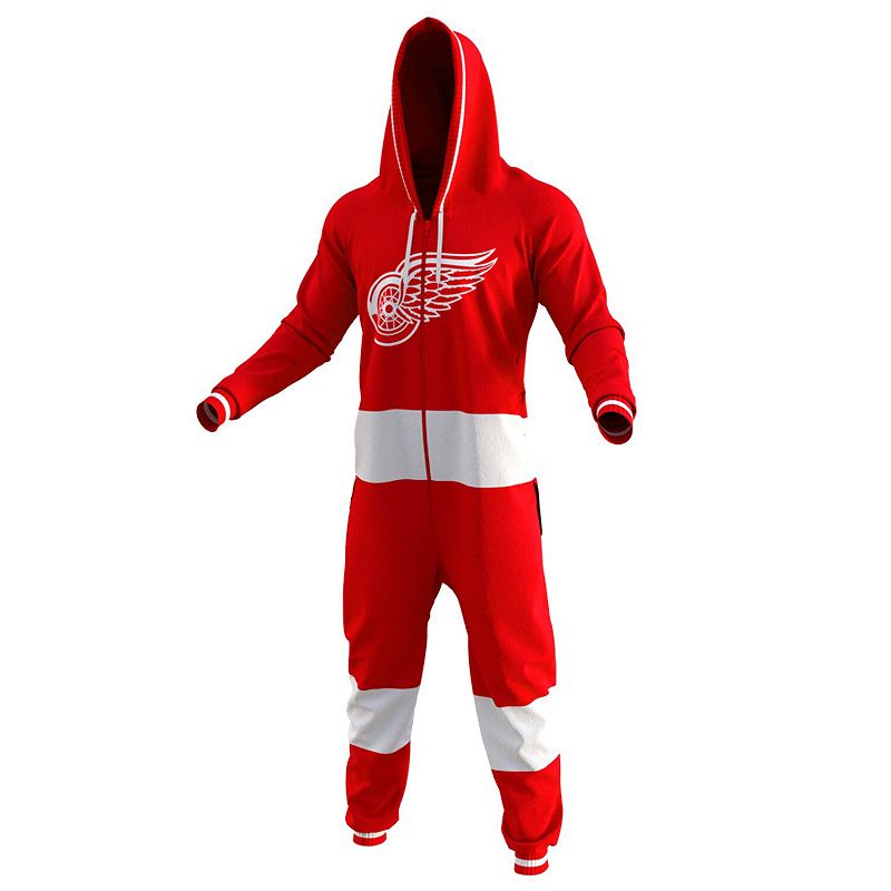 37909872 Detroit Red Wings Red Hockey Jersey Pajamas, Mens, sku 37909872
