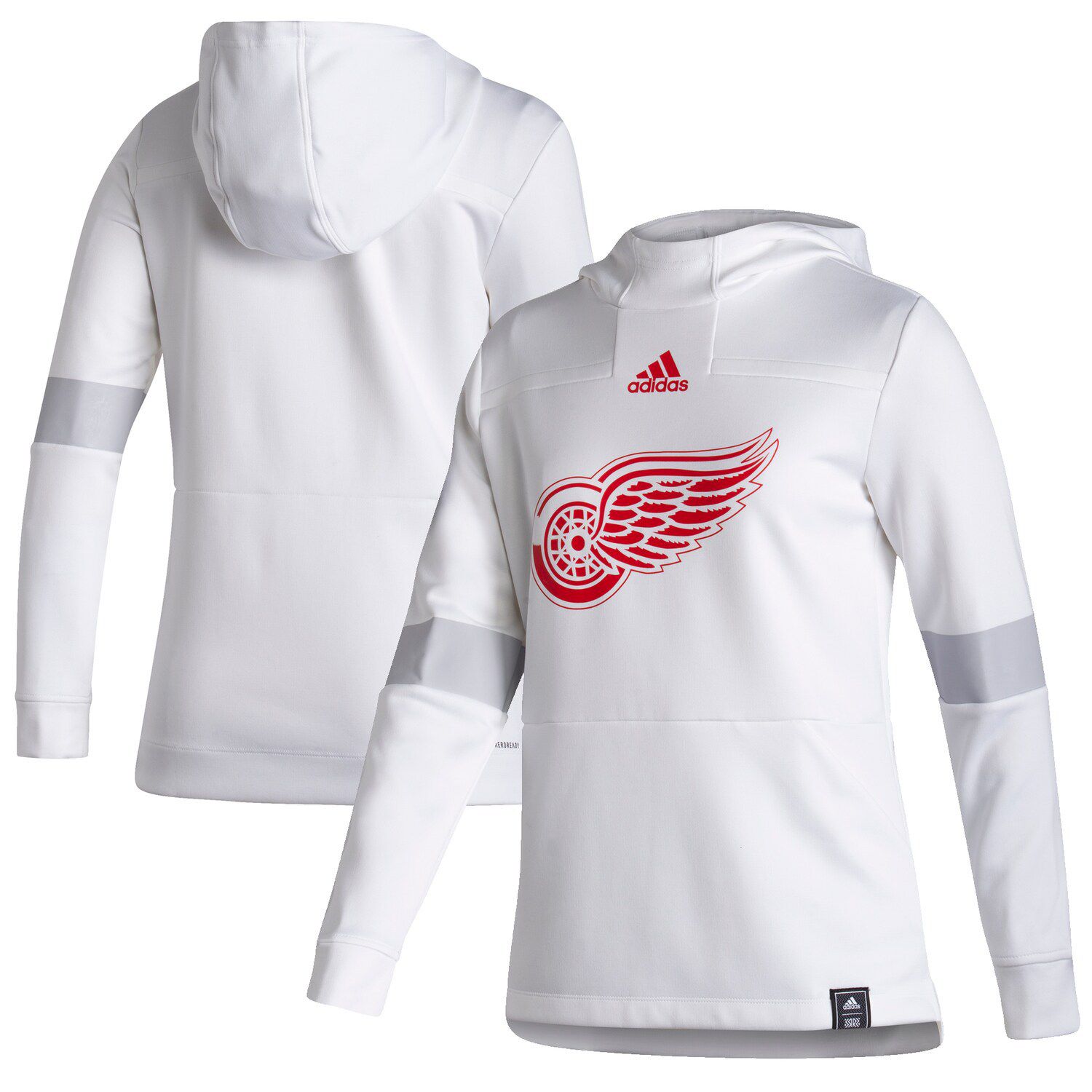 white hoodie women's adidas