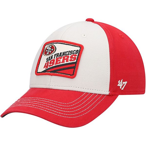 San Francisco 49ers '47 Logo MVP Adjustable Hat - Scarlet