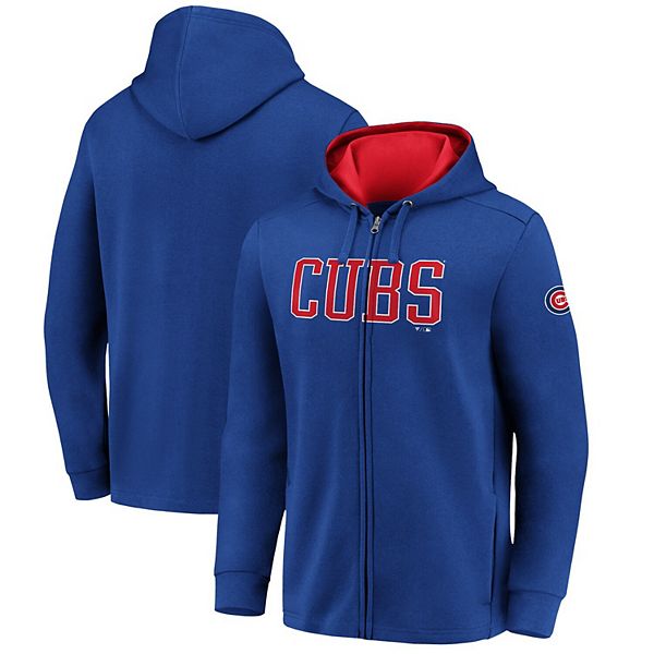 Men's Fanatics Branded Royal Chicago Cubs Primary Logo Team Block Full ...