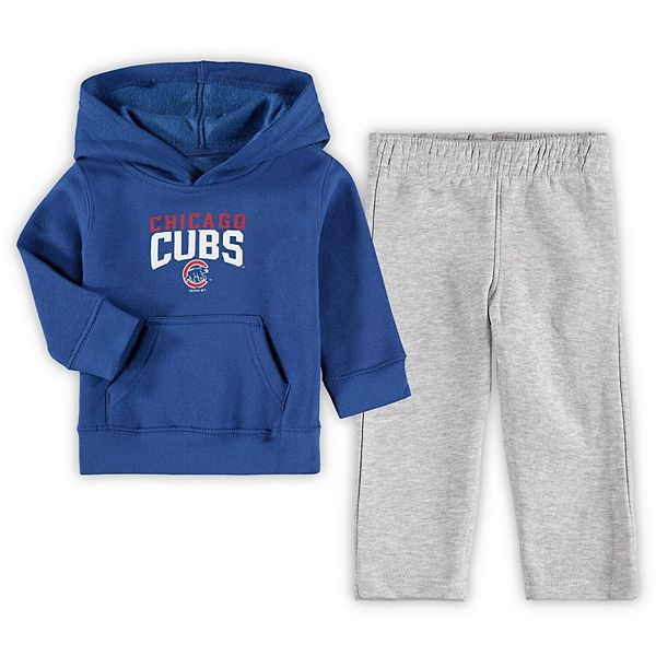 Men's Chicago Cubs Levi's Heathered Gray Pullover Sweatshirt