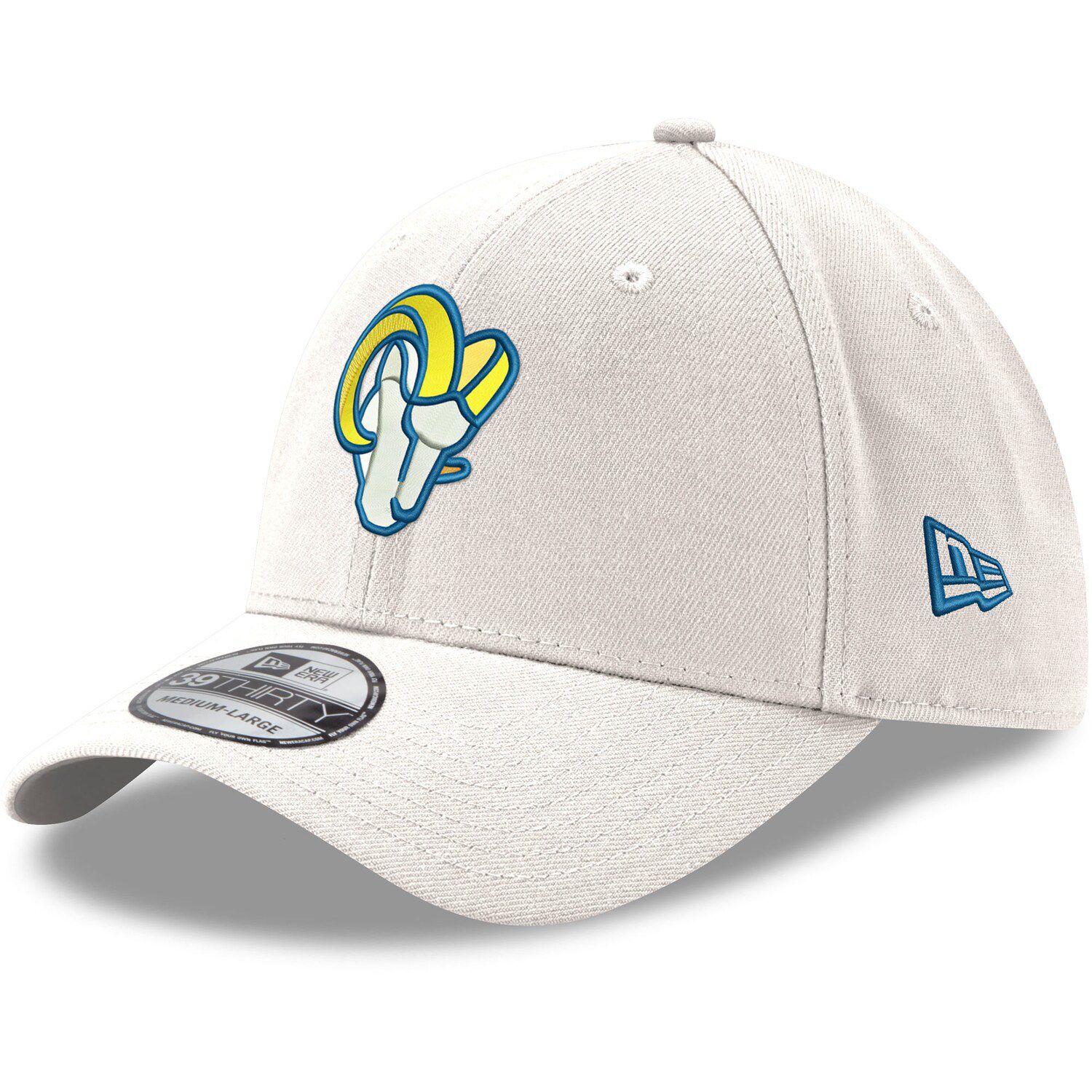 Men's '47 White Los Angeles Chargers Gridiron Classics Franchise Legacy Fitted Hat Size: 2XL