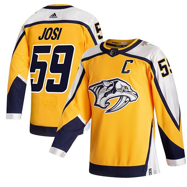  adidas Nashville Predators Reverse Retro 2022 Mens Jersey (as1,  Alpha, s, Regular, Regular) Yellow : Sports & Outdoors