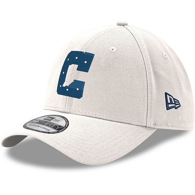 Indianapolis Colts Hat Men One Size Blue Stretch Fit Baseball Cap