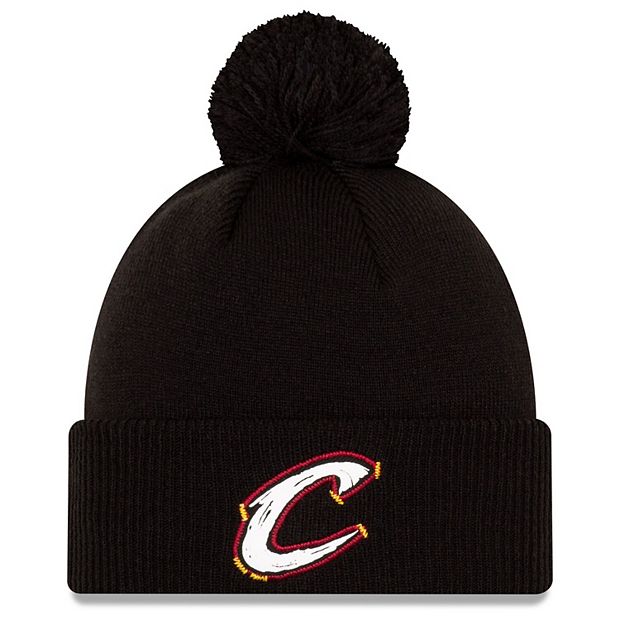 New Era Cleveland Cavaliers MLB cuffed Knit pom Winter Hat Beanie