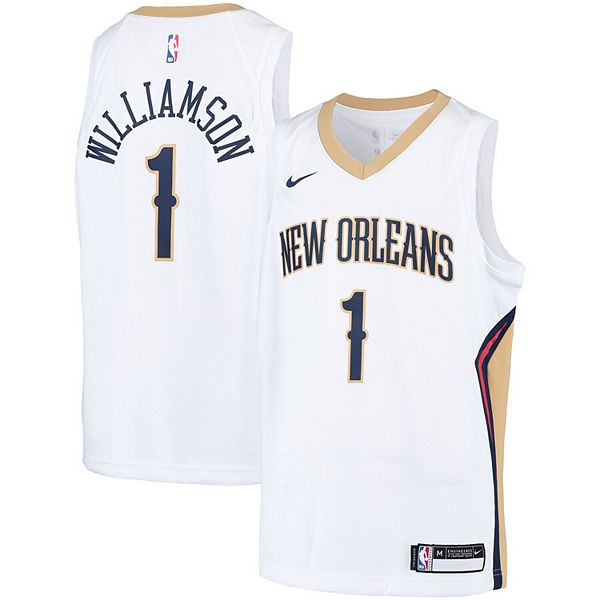 Zion Williamson New Orleans Pelicans Nike Youth 2021-22 City Edition White  Basketball Jersey • Kybershop