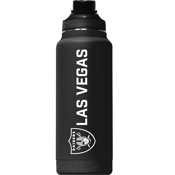 NFL Las Vegas Raiders Water Bottle Glacier Black (17oz/500ml)