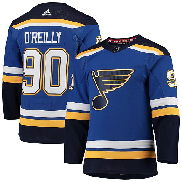 Lids Ryan O'Reilly St. Louis Blues Fanatics Branded Authentic Stack Player  Name & Number Fitted Pullover Hoodie - Blue