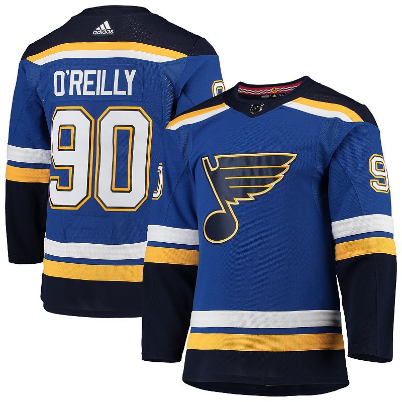Mens adidas Ryan OReilly Blue St. Louis Blues Home Authentic Player Jerse