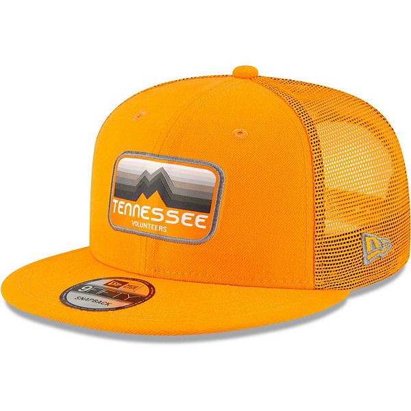 Men S New Era Tennessee Orange Tennessee Volunteers Perspective Trucker 9fifty Snapback Hat