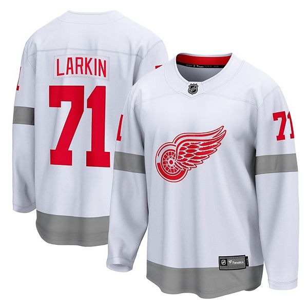 DYLAN LARKIN DETROIT RED WINGS AUTHENTIC ADIDAS REVERSE RETRO HOCKEY JERSEY