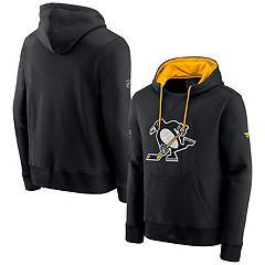 Sidney Crosby Pittsburgh Penguins Fanatics Branded Women's Heavy Block  Pullover Hoodie - Black/Gold