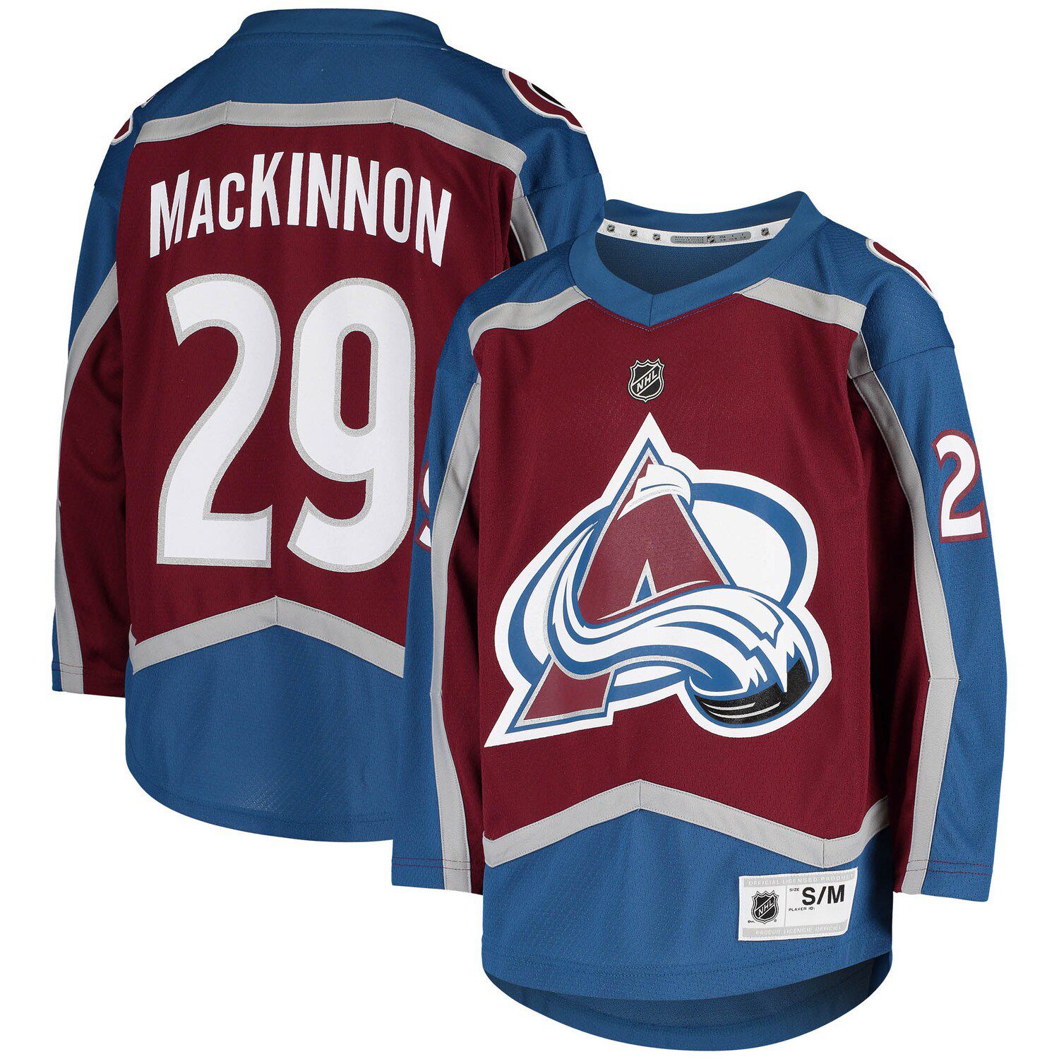 Nathan MacKinnon Avalanche jersey