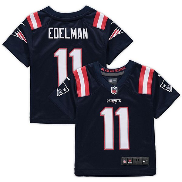 Women's Nike Julian Edelman White New England Patriots Team Game