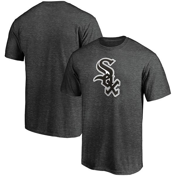 Men's Fanatics Branded Charcoal Chicago White Sox Official Logo T-Shirt