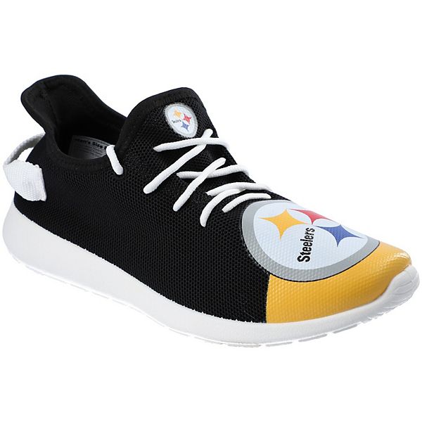 Women's FOCO Pittsburgh Steelers Big Logo Slip-On Sneakers