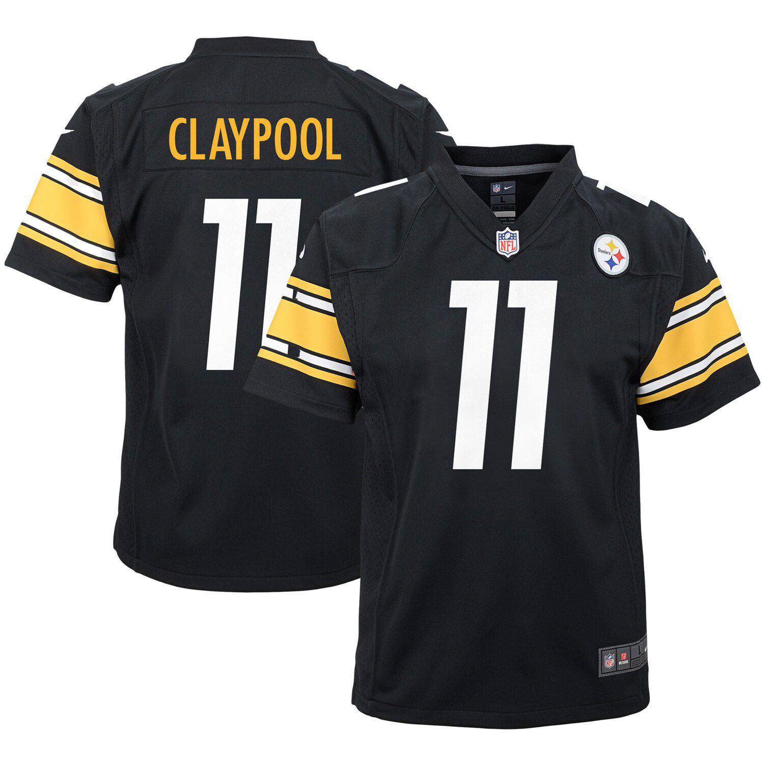 Chase Claypool Pittsburgh Steelers Nike Women's Inverted Legend Game Jersey  - Gold