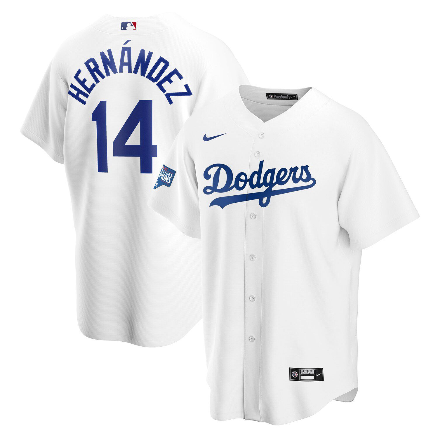 world series dodgers jersey