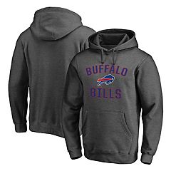 Buffalo Bills Starter Extreme Pullover Hoodie - Royal/Heather Charcoal