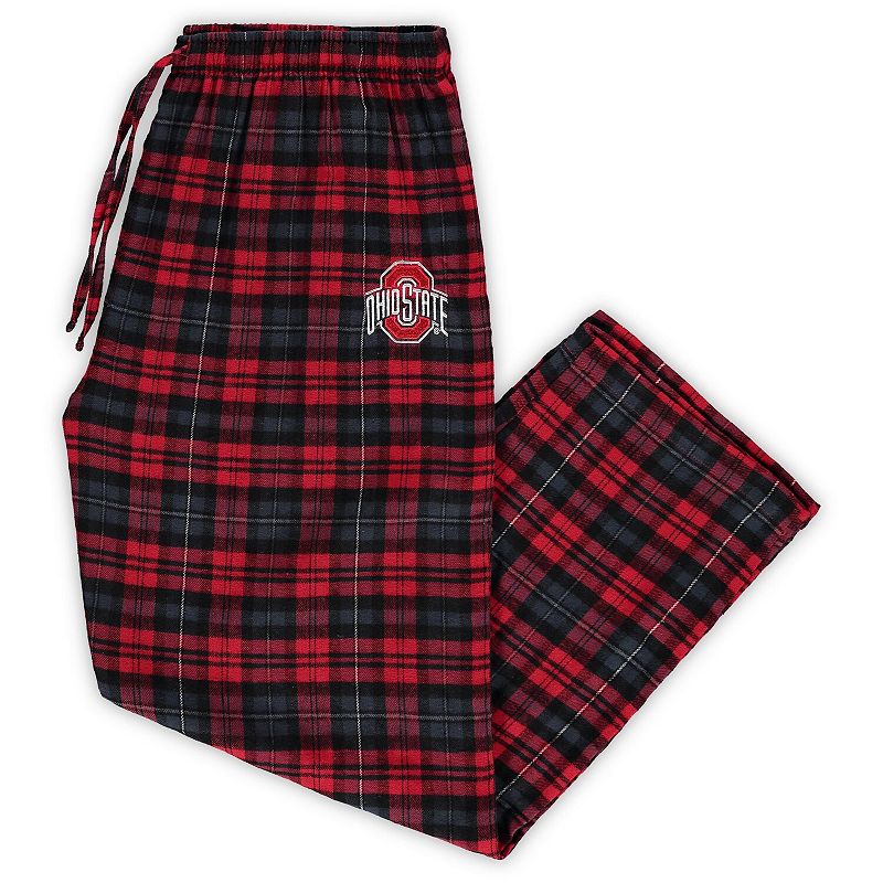 Womens Concepts Sport Scarlet/Black Ohio State Buckeyes Plus Size Breakout