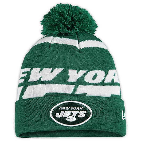 New York Jets NFL21 Sport Knit Green/Black Pom - New Era beanie