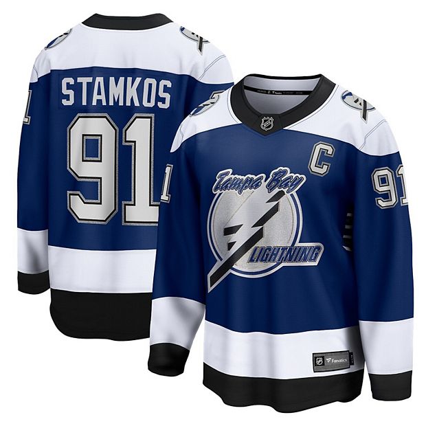 Men's Fanatics Branded Steven Stamkos White Tampa Bay Lightning Breakaway  Player Jersey