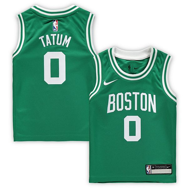 Jayson Tatum 0 Boston Celtics Flat Replica Kids T-Shirt