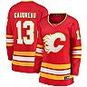Women's Fanatics Branded Johnny Gaudreau Red Calgary Flames 2020/21 Home Premier Breakaway Player Jersey