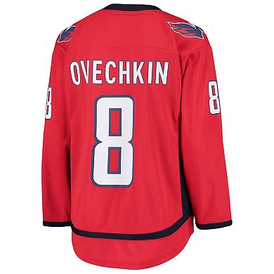 Youth Alexander Ovechkin Red Washington Capitals Home Replica Player Jersey