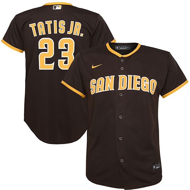Fernando Tatis Jr. San Diego Padres Nike Youth Name & Number T-Shirt - Brown