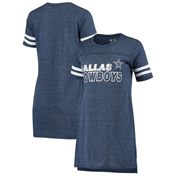 Women's Concepts Sport Navy/Gray Dallas Cowboys Badge T-Shirt & Pants Sleep Set Size: Extra Large