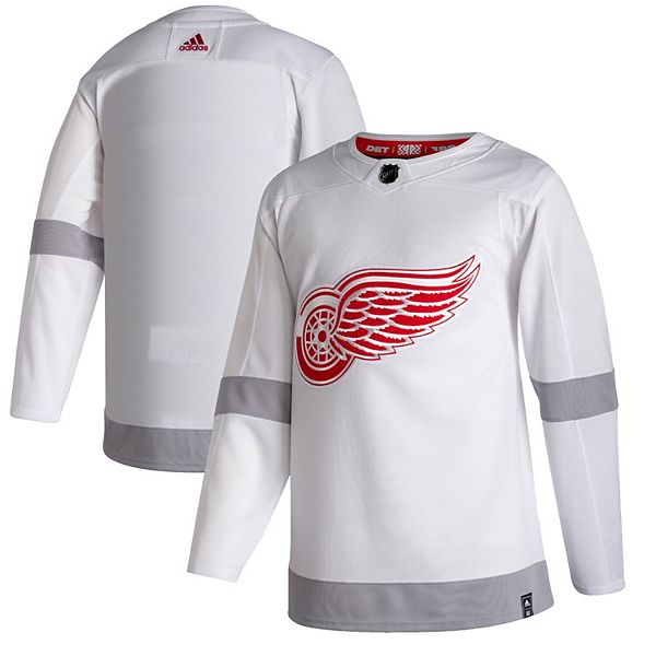 Men's adidas White Detroit Red Wings 2020/21 Reverse Retro Authentic Jersey Men's adidas White Detroit Red Wings 2020/21 Reverse Retro Authentic Jersey