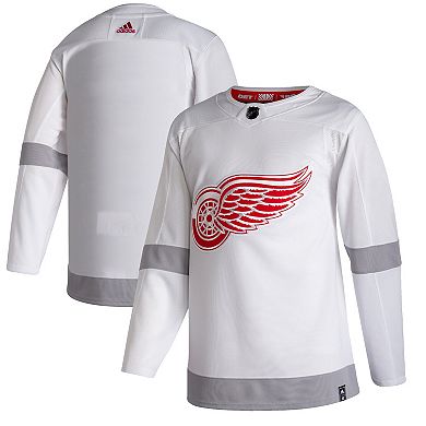 Men's adidas White Detroit Red Wings 2020/21 Reverse Retro Authentic Jersey
