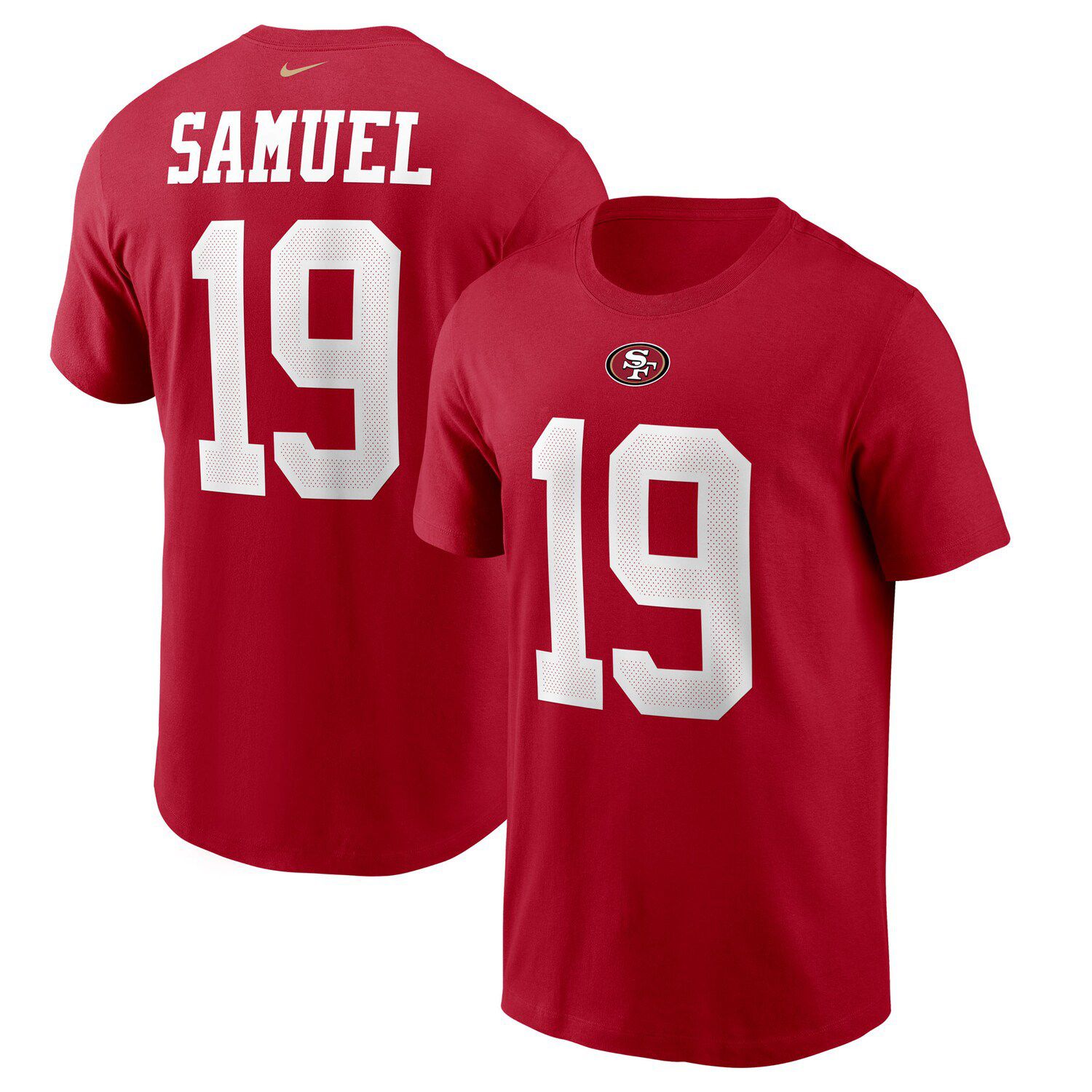 Youth Deebo Samuel Scarlet San Francisco 49ers Mainliner Player Name &  Number T-Shirt